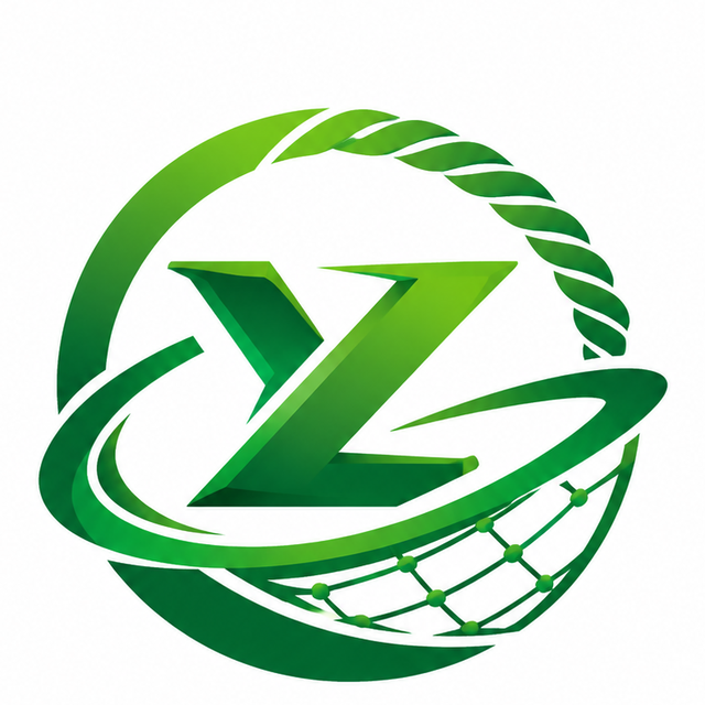 毅泽化纤绳网logo