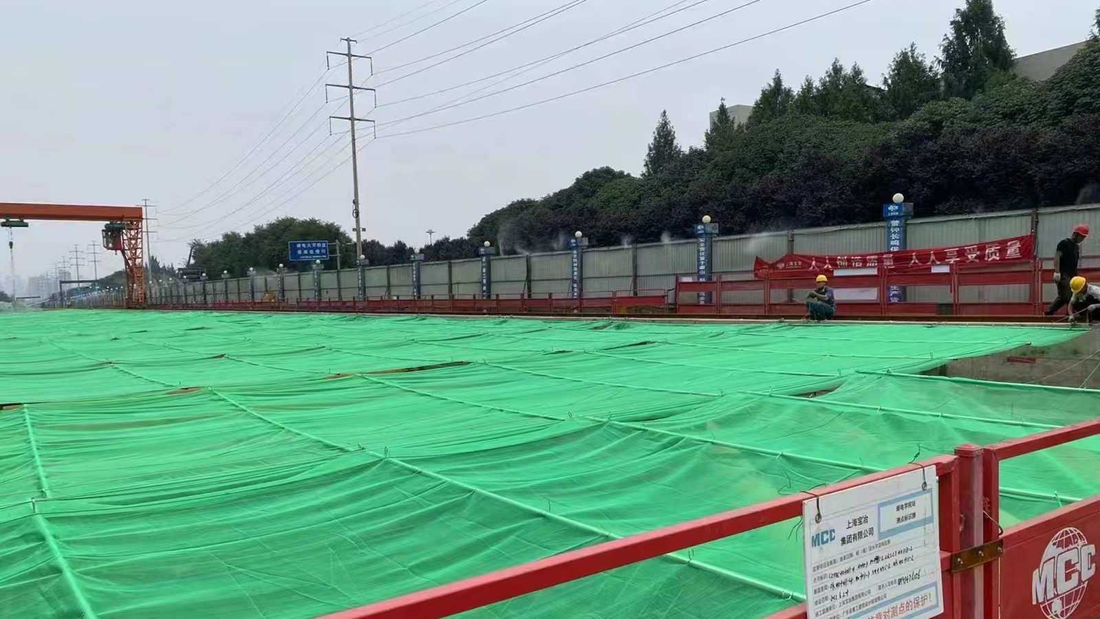 市政下穿通道项目现场实拍